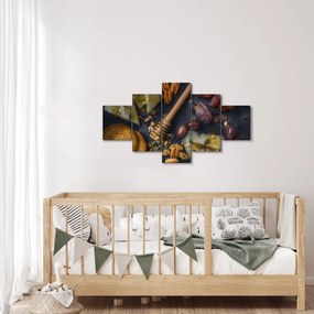 Obraz z suszonymi owocami (125x70 cm)