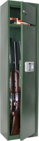 Szafa na broń długą GUN 5EL - zamek elektryczny, 1500x370x265 mm