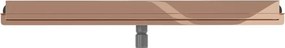 Mexen Flat Wall odpływ liniowy ścienny 2w1 90 cm, różowe złoto - 1630090