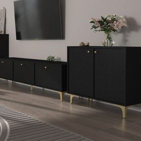 Komoda TORINO 84 cm do Salonu Sypialni Grafit