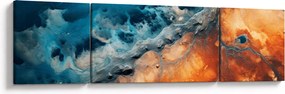 Obraz - Woda i ogień (170x50 cm)