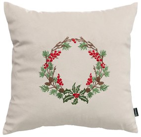 Poszewka na poduszkę Winter Wreath 43x43 cm
