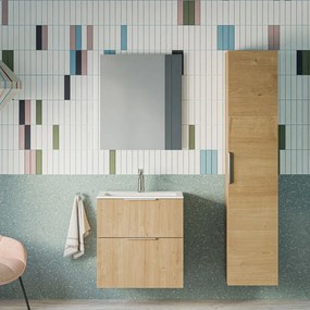 Badmöbel Set TIM 60 cm mit Waschbecken