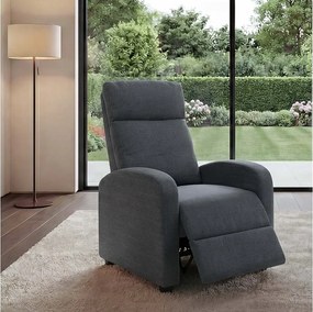 Fotel relaksacyjny MCW-F76, jasnoszary