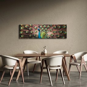 Obraz - Paw (170x50 cm)