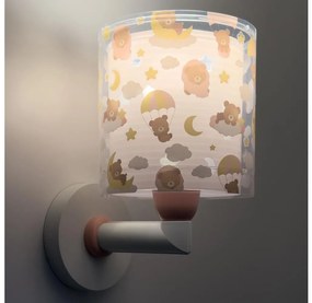 Dalber 41579S - Kinkiet dziecięcy BABY TEDDY 1xE27/15W/230V różowy