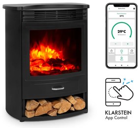 Klarstein Bormio S Smart Kominek elektryczny