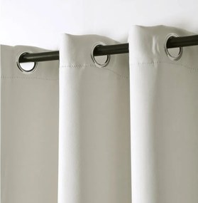 2x Zasłona biało-kremowa OXFORD 140x250 cm