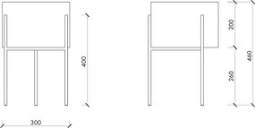 Metalowa osłonka na doniczkę ø 30 cm Maki – noo.ma