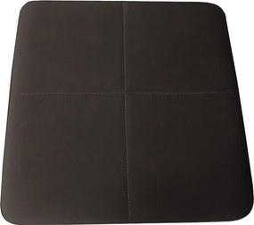 Pufa ZETA tkanina Welur loft ławka podnóżek metal : Kolor Stelaża - Złoty, Kolor tkaniny - VELVET - MG05, Typ tkaniny - Velvet