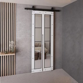 Drzwi Przesuwne QUDIO M6 Biały 60