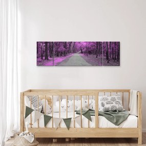 Obraz - Ścieżka przez park (170x50 cm)