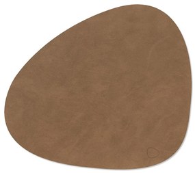 Mata stołowa ze skóry ekologicznej 37x44 cm Curve L Nupo – LIND DNA