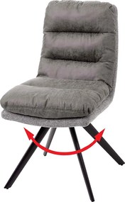 Krzesło do jadalni MCW-G66, jasnoszary