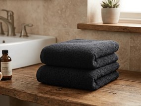 Ręcznik NORIELLE 50x90 cm czarny, 100% bawełna