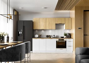 Szafka kuchenna wisząca 60 DENIS W60 OKGR dąb London STOLKAR