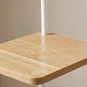 Kwietnik stojący wysoki na 5 kwiatów RIMOZA, 30 x 30 x 106 cm