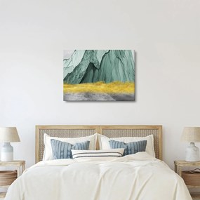 Obraz - Emerald Mountains N⁰3 (70x50 cm)