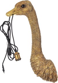 Lampa ścienna Gold Ostrich 72cm