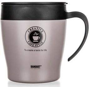 Banquet Podróżny kubek termiczny TAZZA 330  ml, Latte