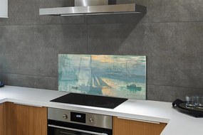 Szklany Panel Wschód Słońca - Claude Monet