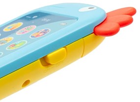 Baby Mix Baby phone Parrot niebieski, 8 x 14 x 2cm