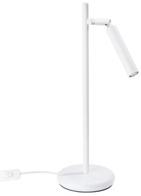 Lampa biurkowa PASTELO biała SOLLUX  LIGHTING