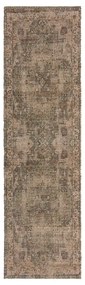 Chodnik z mieszanki juty tkany ręcznie w kolorze khaki 60x230 cm Selena Jute Traditional – Flair Rugs