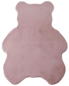 Dywan pluszowy dziecięcy Caty misio różowy 80 cm x 100 cm