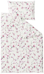 PrzytulneMieszkanie.pl PrzytulneMieszkanie.pl Pościel z kory FLORAL CREAM kremowa Rozmiar pościeli: 70 x 90 cm | 140 x 200 cm