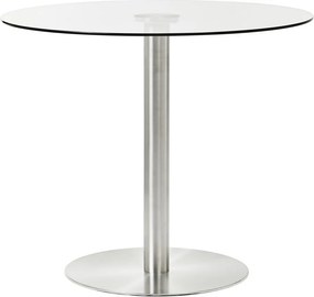 Okrągły stół ze szklanym blatem ø 90 cm Metropolitan – Premier Housewares