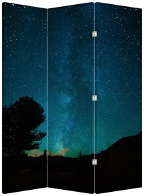 Parawan - Nocne niebo z gwiazdami (126x170 cm)