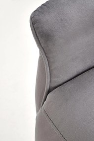 Fotel wypoczynkowy elektryczny pionizacja masaż rozkładany popiel SEMIR 2