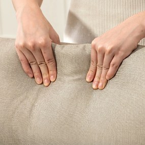 HOMCOM Fotel relaksacyjny z funkcją leżanki, wysuwany podnóżek, kieszeniowy system sprężyn, do 150 kg, beżowy | Aosom PL