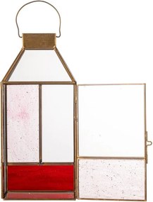 Szklany lampion (wysokość 34 cm) Drew – Bloomingville