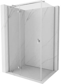Mexen Mist H T kabina prysznicowa uchylna lewa 115 x 75 cm, transparent, chrom - 8A5T-115-075-01-00-L