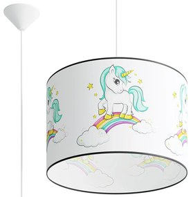 Lampa wisząca JEDNOROŻEC 40 biała SOLLUX  LIGHTING