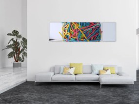 Obraz gumek (170x50 cm)
