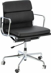 Fotel biurowy CH2171T skóra chrom