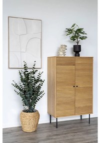 Szafka w dekorze dębu w naturalnym kolorze 80x130 cm Kyoto – House Nordic