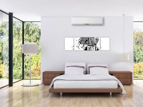 Obraz - Pokaz mody (170x50 cm)