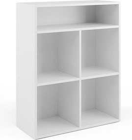 Półka dla dzieci biały 72x30.6x90.2 luigi