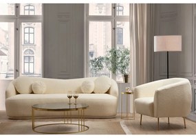 Kremowa sofa 225 cm Ancona – Artie