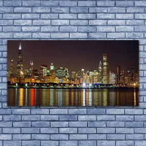 Obraz Akrylowy Miasto Domy