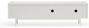 Biało-naturalna szafka pod TV w dekorze dębu 180x52 cm Sierra – Teulat