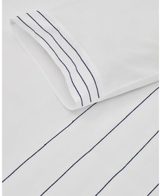 Biała pościel jednoosobowa z perkalu bawełnianego 150x220 cm Cintia – Kave Home