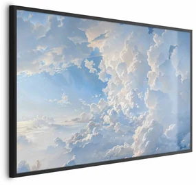 Plakat Obrazy na niebie 30x21 cm z ramą czarną bez marginesu ARTGEIST B