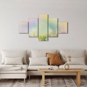 Obraz - Malowana łąka 2 (125x70 cm)