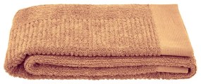 Żółty bawełniany ręcznik frotte 50x100 cm Classic – Zone