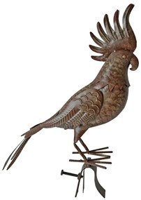 Metalowa dekoracja ogrodowa Cockatoo Philipp – Garden Pleasure